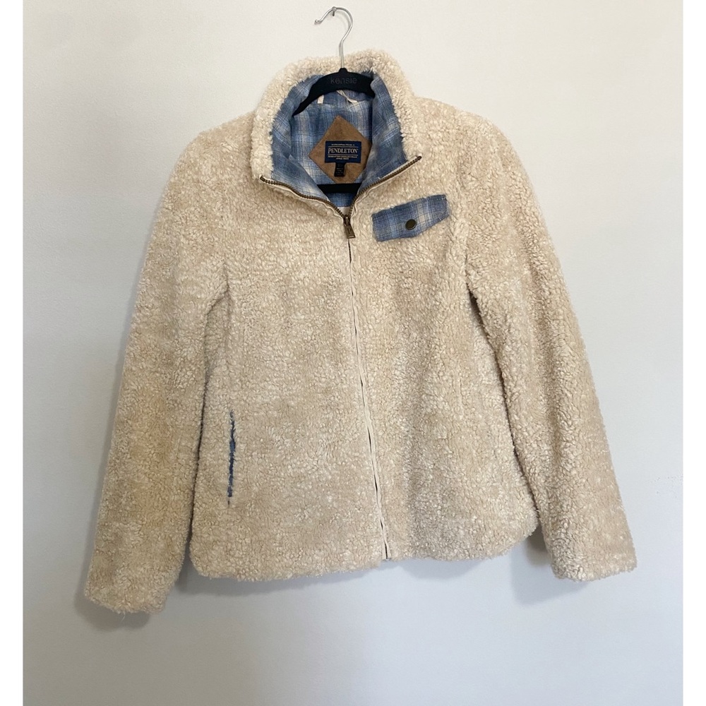 Pendleton Sherpa zip front jacket. Small - Picture 11 of 13